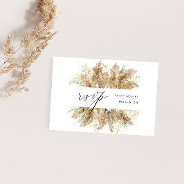 Pampas Grass & Guld Boho w Meal OSA