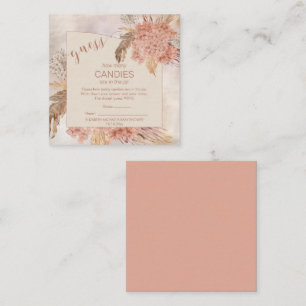 Pampas Grass Hydrangea Blooms   Kanarieöarna i Bur Tilläggskort