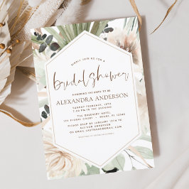 Pampas Grass Möhippa Boho Eucalyptus Invita Inbjudningar