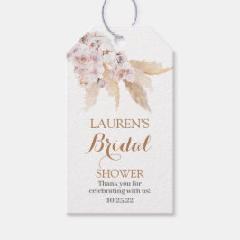 Pampas Grass möhippa-märkre Presentetikett