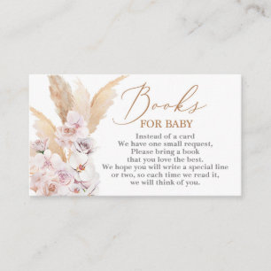 Pampas Grass-öknen Bokar för Baby Tilläggskort