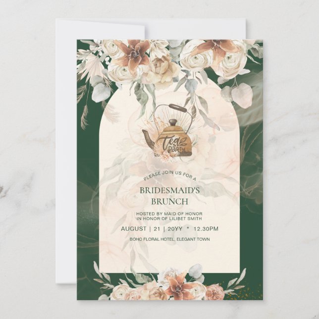 Pampas Grass TEA PARTY Möhippa Lunch (Framsida)