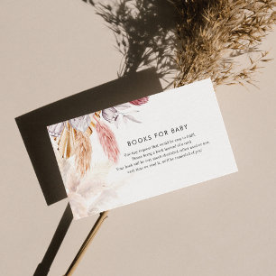 Pampas Grass Terracotta Bokar för babyskor Tilläggskort