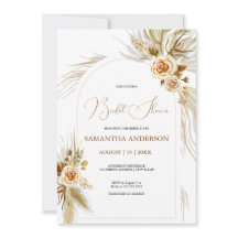 Pampas-Möhippa, vattenfärgad boho-elegant