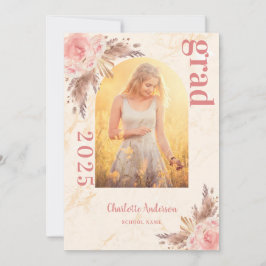 Pampasgräs  ro guld marmor studenten meddelande