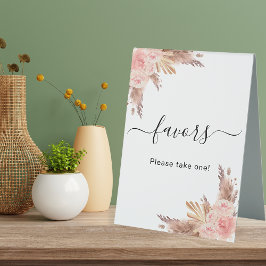 Pampasgräs rosenskära blomsterbröllopsgavor