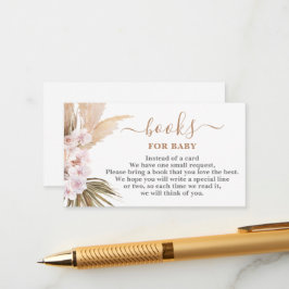 Pampasgräsböcker för babykort tilläggskort