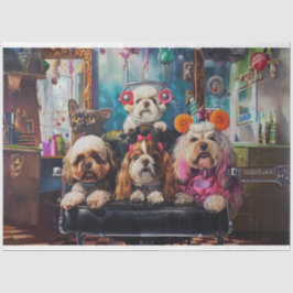 Pamperad Tassar-dagen på Salon Decoupage