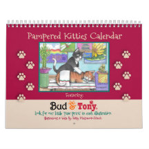 Pampered Kattunge Calendar