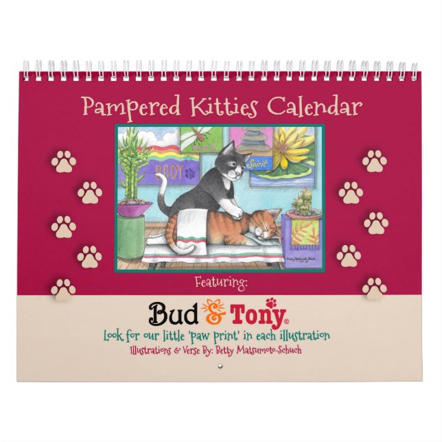 Pampered Kattunge Calendar Kalender (Omslag)