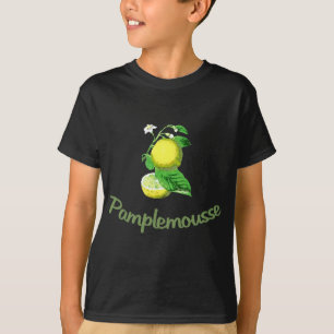 Pamplemousse fransk för grapefrukt t shirt