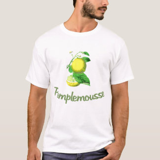 Pamplemousse fransk för grapefrukt t shirt