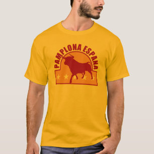 pamplona espana tee shirt