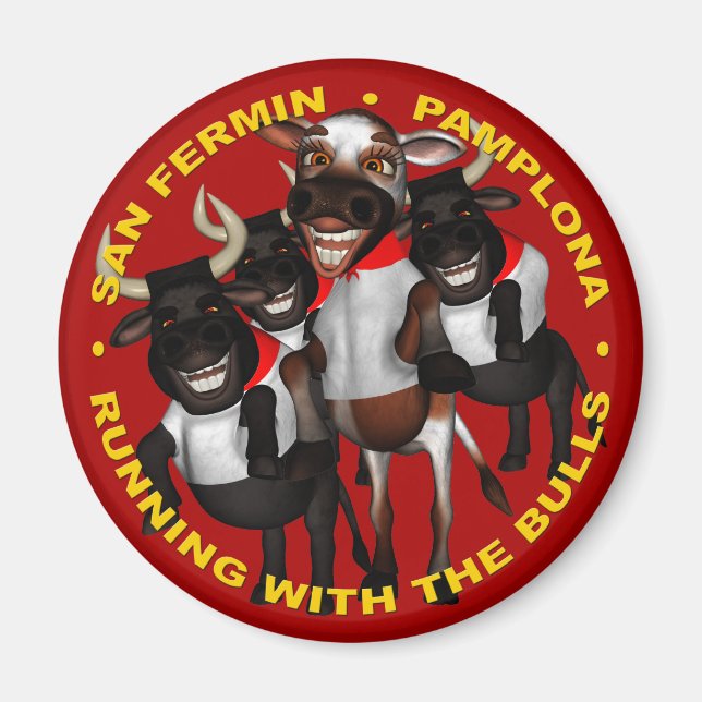 Pamplona Magnet (Framsidan)