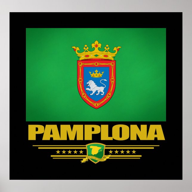 Pamplona Poster (Framsidan)