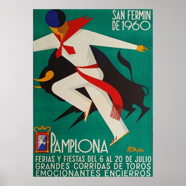 PAMPLONA POSTER (Framsidan)