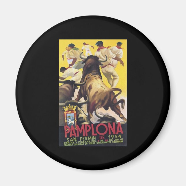Pamplona San Fermin Magnet (Framsidan)