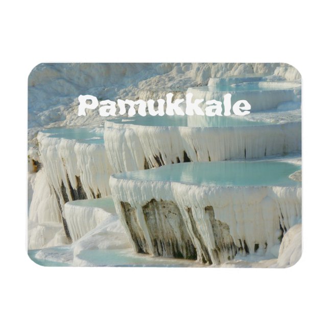 Pamukale Turkey Magnet (Horisontell)