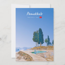 Pamukkale, Turkiet - Termiska pooler