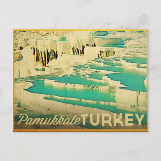 Pamukkale Turkiet Vykort