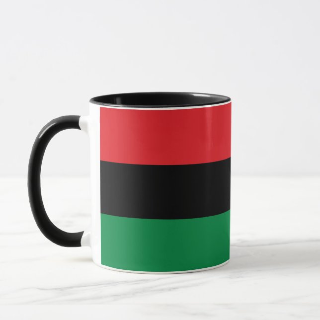 Pan African Flagga, Lycklig Kwanzaa Mugg (Vänster)