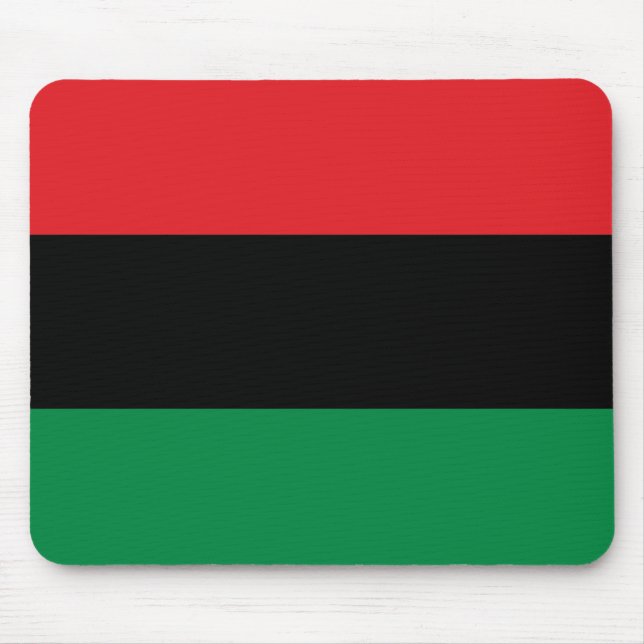 Pan African Flagga, Lycklig Kwanzaa Musmatta (Framsidan)