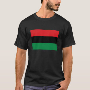 Pan African Flagga & Unia Flagga, Symbol T Shirt