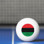 Pan African Flagga & UNIA Sport Pingisboll<br><div class="desc">Ping Pong Bollar: Pan African flagga symbol - UNIA/A vågrät triband av rött,  svart och grönt. Den panafrikanska flagga,  även känd som den afroamerikanska flagga Black Liberation flagga,  UNIA flagga. Används ofta med rörelsen Black Lives Matter.</div>
