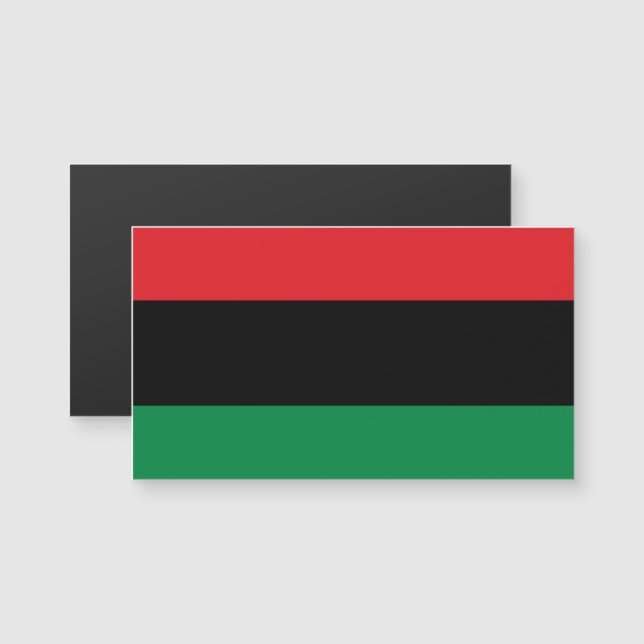 Pan African UNIA Flagga (Fram/baksida)