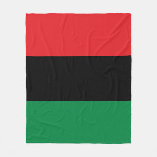 Pan African UNIA Flagga Fleecefilt