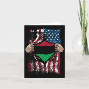 Pan African Unia Flagga Loyal Afro americans Usa G Kort