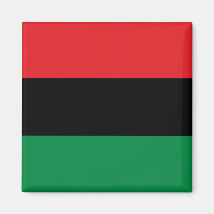 Pan African UNIA Flagga Magnet