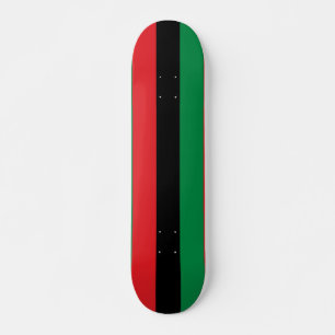 Pan African UNIA Flagga Mini Skateboard Bräda 18,5 Cm
