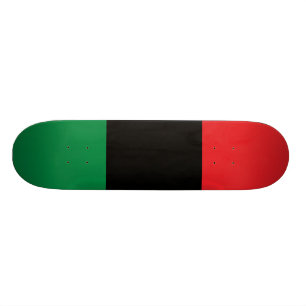Pan African UNIA Flagga Mini Skateboard Bräda 18,5 Cm
