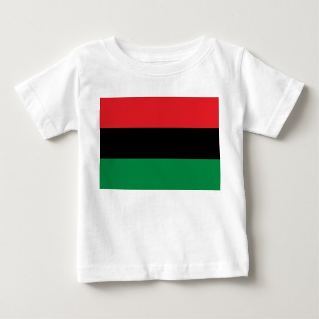 Pan African UNIA Flagga T Shirt (Framsida)
