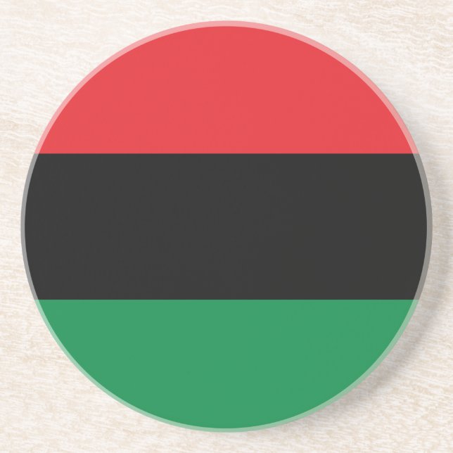 Pan African UNIA Flagga Underlägg (Framsidan)