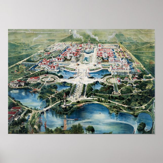 Pan American Exposition - Buffalo World's Fair - 1 Poster (Framsidan)