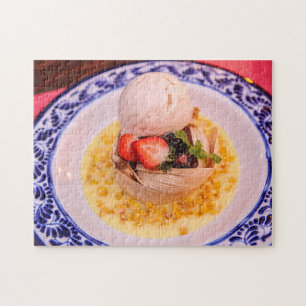 Pan de Elote Mexican Maj Dessert Jigszle Puzzle Pussel