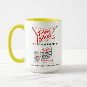 Pan Dees Restaurant, Park Ridge, Illinois Mugg