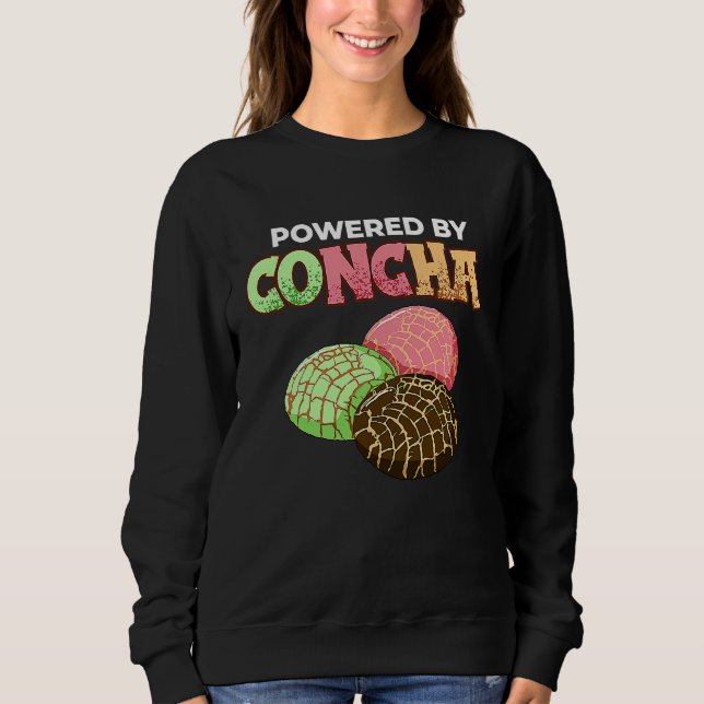 Pan Dulce Concha Mexican Bread T Shirt (Framsida)
