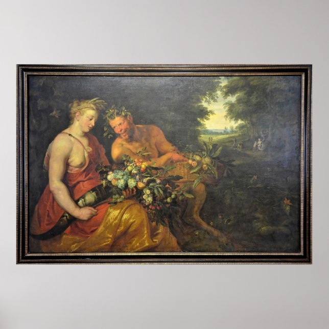 Pan et Cérès Poster (Framsidan)