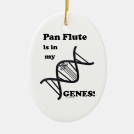 Pan Flute in my Genes Julgransprydnad Keramik