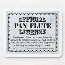 Pan Flute-licens