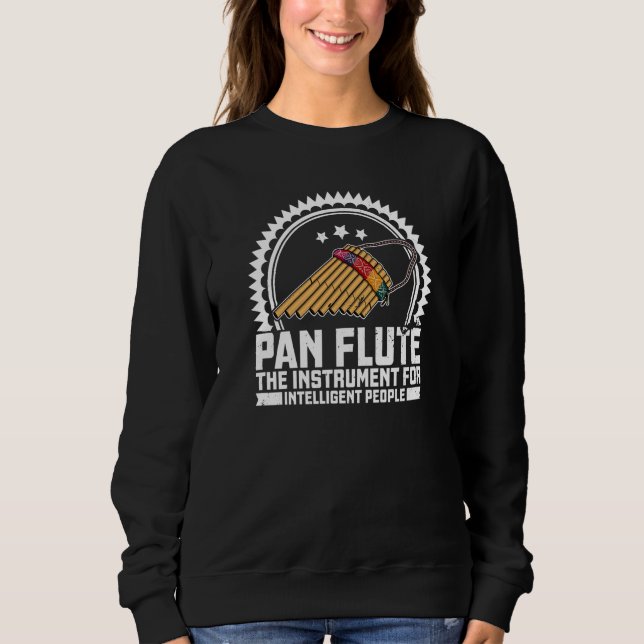Pan Flute Musical Instrument  7 T Shirt (Framsida)