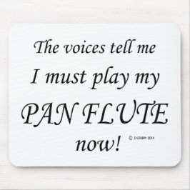 Pan Flute Voices säger must Play Musmatta
