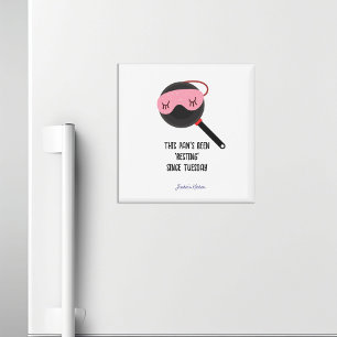Pan har varit "Resting" sedan tisdag. Magnet