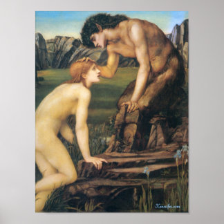 Pan- och Psyche-Poster Poster