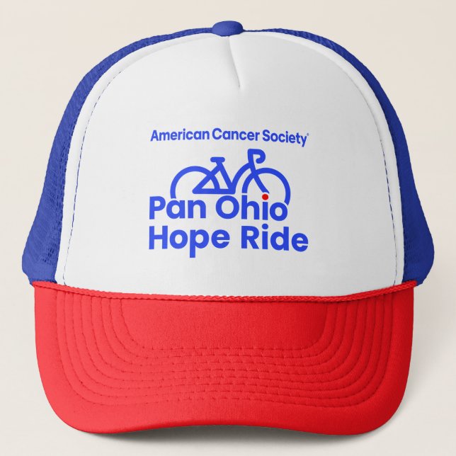 Pan Ohio Hope Ride Trucker Keps (Framsida)