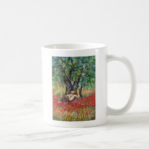 PAN, OLIVE TRÄD OCH POPY FÄLT KAFFEMUGG