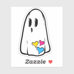 Pan-Pride Ghost Klistermärken